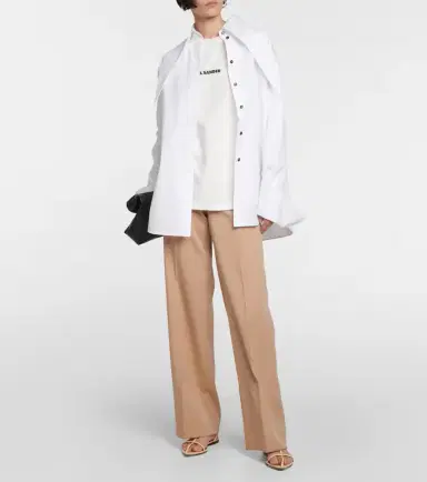 Jil Sander Logo cotton sweatshirt | Thumbnail 5