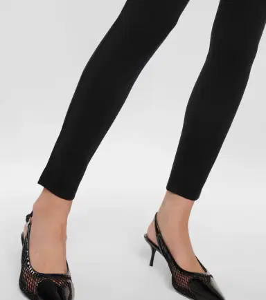 Alaia Alaïa High-rise wool-blend leggings | Thumbnail 5