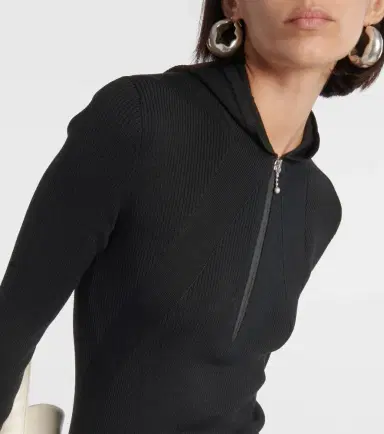 Jil Sander Wool-blend midi dress | Thumbnail 5