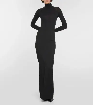 Alaïa Alaïa Turtleneck jersey bodysuit | Thumbnail 2