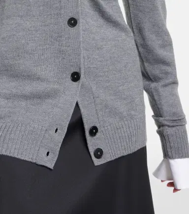 Jil Sander Wool cardigan | Thumbnail 4