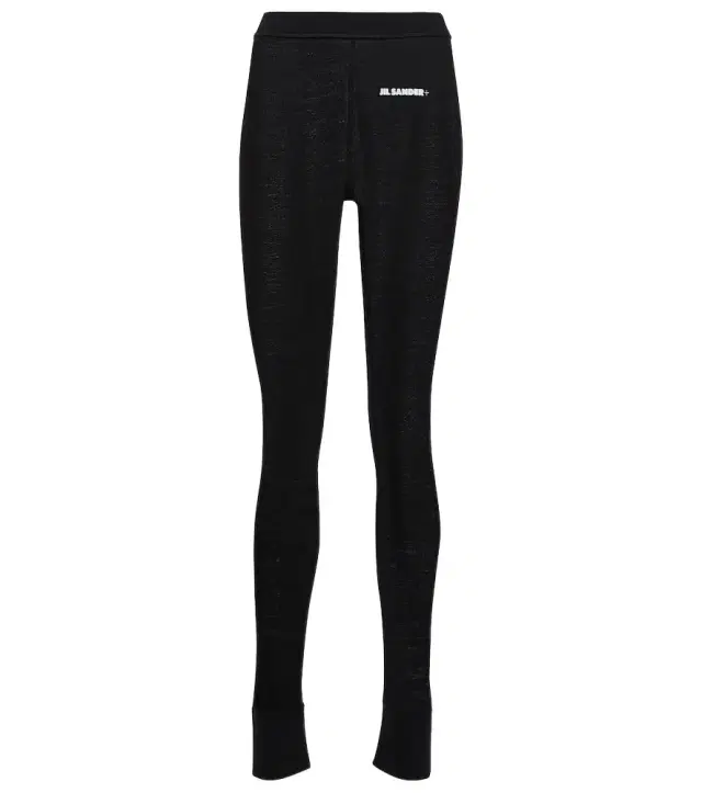 Jil Sander Logo leggings