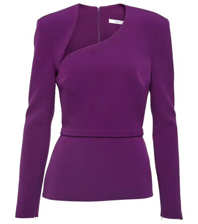 Safiyaa Cutout crêpe top