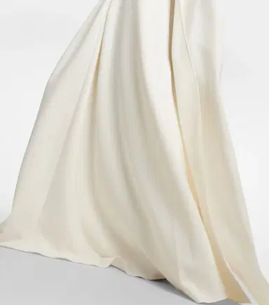 Safiyaa Abrielle embellished caped gown | Thumbnail 2