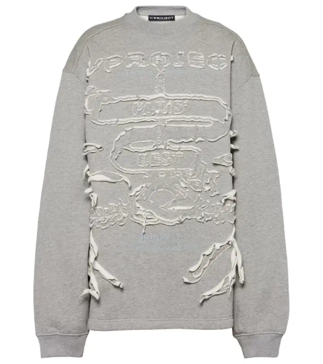 Y/Project Paris' Best cotton jersey sweatshirt