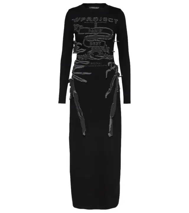 Y/Project Paris' Best cotton jersey maxi dress