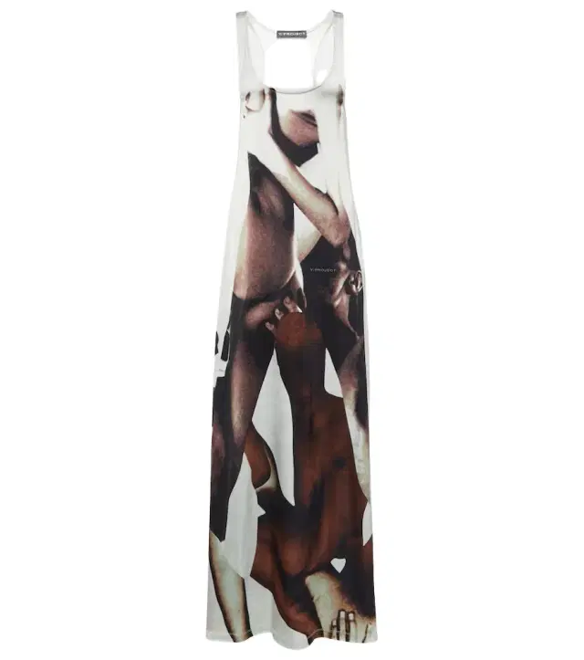 Y/Project Printed maxi dress