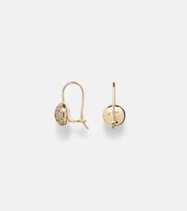 Ileana Makri Sphere 18kt gold earring with diamonds | Thumbnail 2 Ileana Makri Sphere 18kt gold earring with diamonds | Thumbnail 2