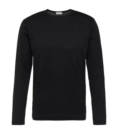 Sunspel Classic long sleeve cotton T-shirt | Thumbnail 1