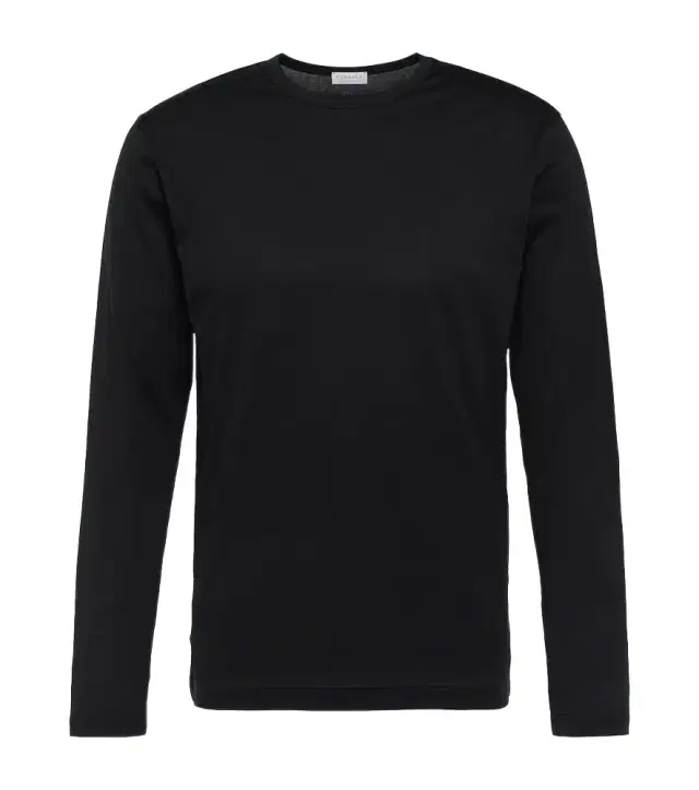 Classic long sleeve cotton T-shirt