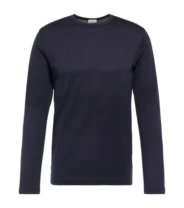 Classic long sleeve cotton T-shirt