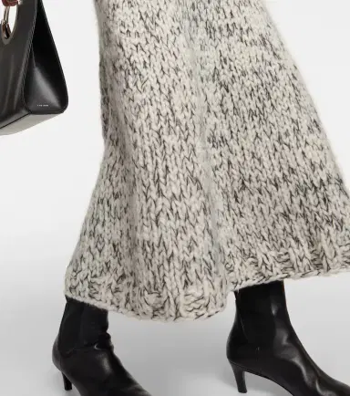Joseph Wool-blend midi skirt | Thumbnail 2