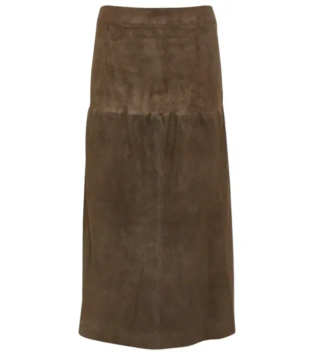 Joseph Sacha suede midi skirt
