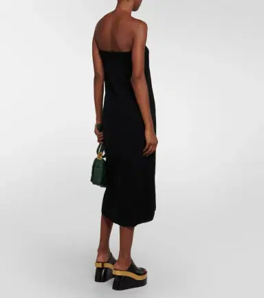 Lisa Yang Dolly strapless cashmere midi dress | Thumbnail 5