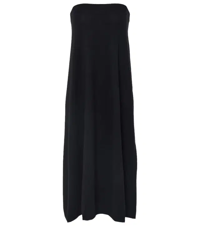 Lisa Yang Dolly strapless cashmere midi dress