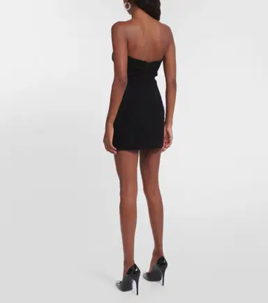 Mônot Mônot Crêpe minidress | Thumbnail 4