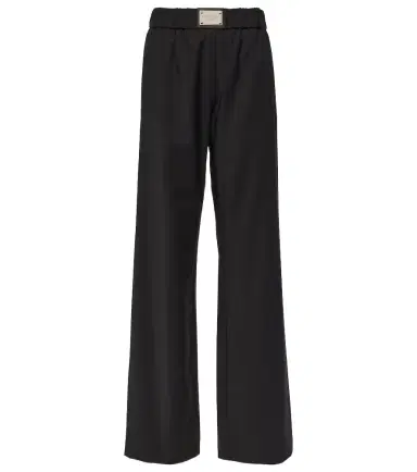 Dolce & Gabbana Wool-blend wide-leg pants | Thumbnail 1