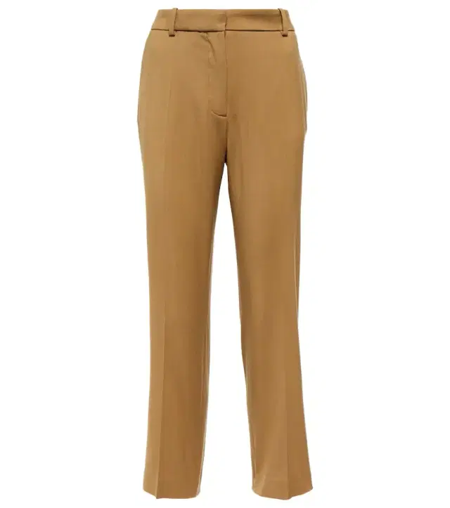 Joseph Eliston wool gabardine straight pants