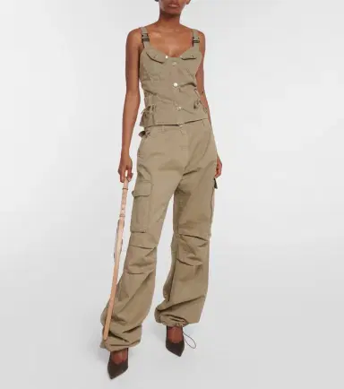 Coperni Utility bustier cotton top | Thumbnail 3