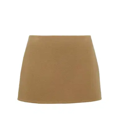 Prada Wool velour miniskirt | Thumbnail 1