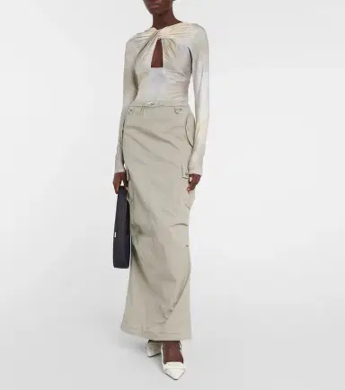 Coperni Criss-cross jersey bodysuit | Thumbnail 2