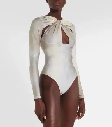 Coperni Criss-cross jersey bodysuit | Thumbnail 4