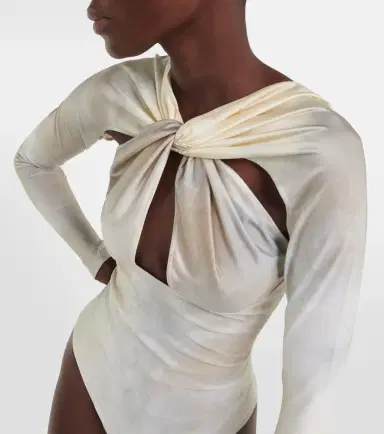 Coperni Criss-cross jersey bodysuit | Thumbnail 5