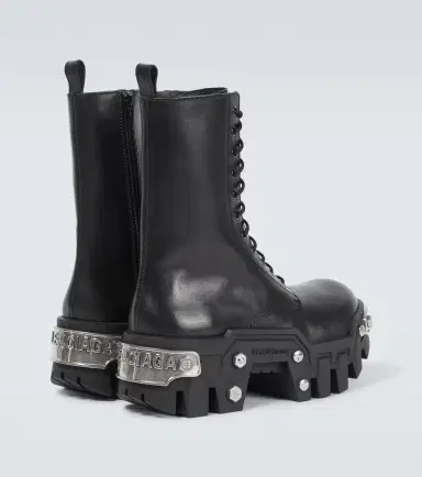 Balenciaga Bulldozer leather lace-up boots | Thumbnail 3 Balenciaga Bulldozer leather lace-up boots | Thumbnail 3