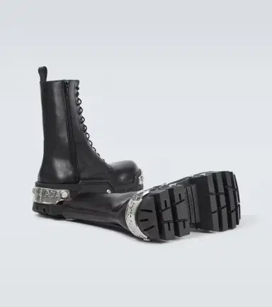 Balenciaga Bulldozer leather lace-up boots | Thumbnail 6 Balenciaga Bulldozer leather lace-up boots | Thumbnail 6
