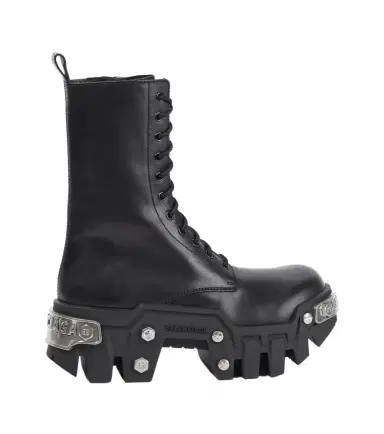 Balenciaga Bulldozer leather lace-up boots | Thumbnail 1 Balenciaga Bulldozer leather lace-up boots | Thumbnail 1