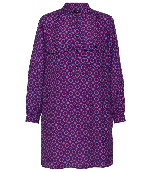 A.P.C. A. P.C. Mathilde printed shirt dress