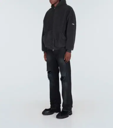 Balenciaga Oversized fleece hoodie | Thumbnail 4