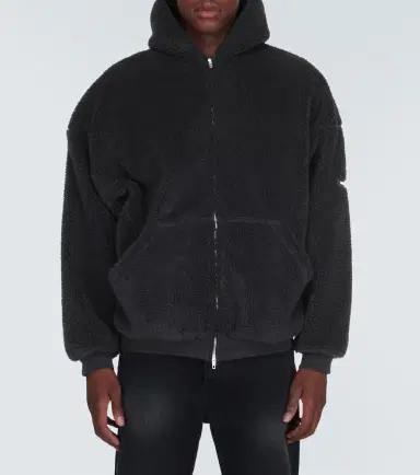 Balenciaga Oversized fleece hoodie | Thumbnail 5