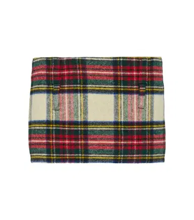Miu Miu Checked wool miniskirt | Thumbnail 1
