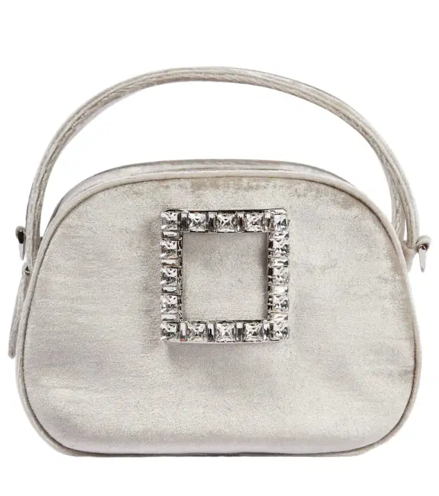 Viv' Ladybug velvet shoulder bag