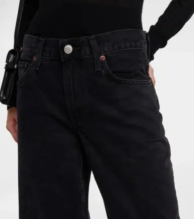 AGOLDE Clara low-rise wide-leg jeans | Thumbnail 6