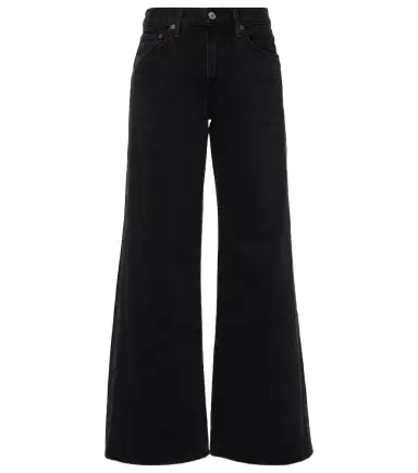 AGOLDE Clara low-rise wide-leg jeans | Thumbnail 1