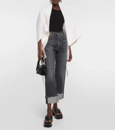 Agolde Fran mid-rise straight jeans | Thumbnail 6