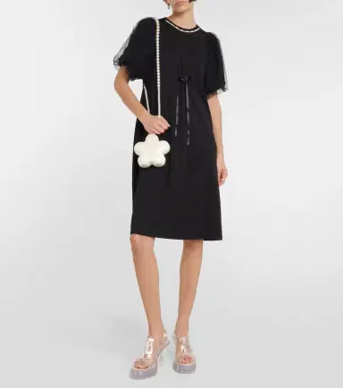 Simone Rocha Embellished midi dress | Thumbnail 2