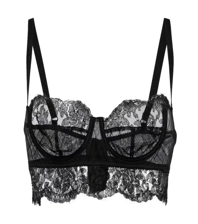 Lace bra top