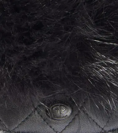 Goldbergh Hill faux shearling and leather mittens | Thumbnail 2