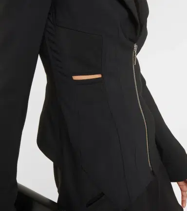 Jean Paul Gaultier Zipped blazer | Thumbnail 3