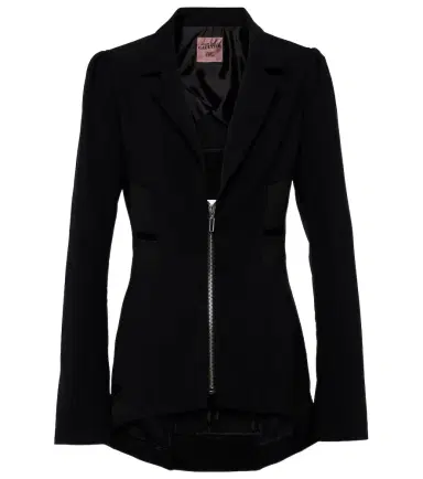 Jean Paul Gaultier Zipped blazer | Thumbnail 1