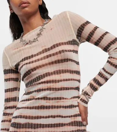 Jean Paul Gaultier x KNWLS striped minidress | Thumbnail 2