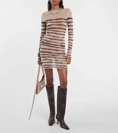 Jean Paul Gaultier x KNWLS striped minidress | Thumbnail 3