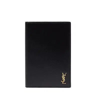 Saint Laurent Tiny Cassandre leather passport holder | Thumbnail 1