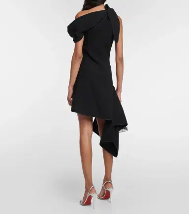 Maticevski Rigor asymmetric crêpe minidress | Thumbnail 3