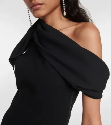 Maticevski Rigor asymmetric crêpe minidress | Thumbnail 5