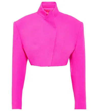 Alexandre Vauthier Cropped wool jacket | Thumbnail 1 Alexandre Vauthier Cropped wool jacket | Thumbnail 1
