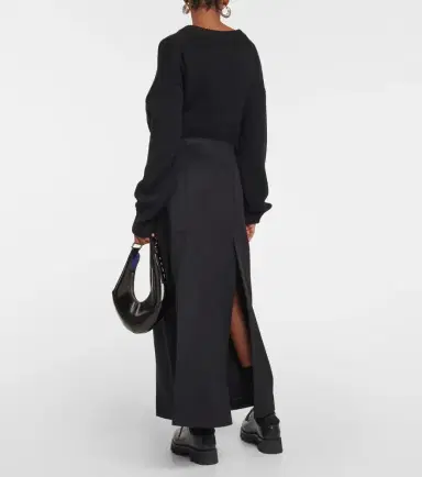 Proenza Schouler Wool-blend maxi skirt | Thumbnail 3